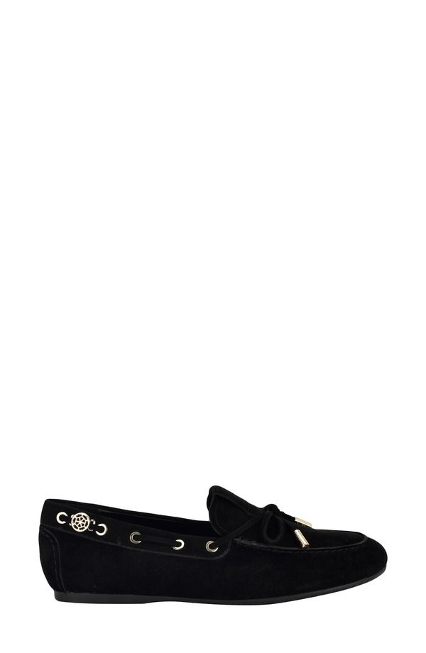 ゲス レディース シューズ スリッポン・ローファー GUESS Aisha Loafer Black ブラック