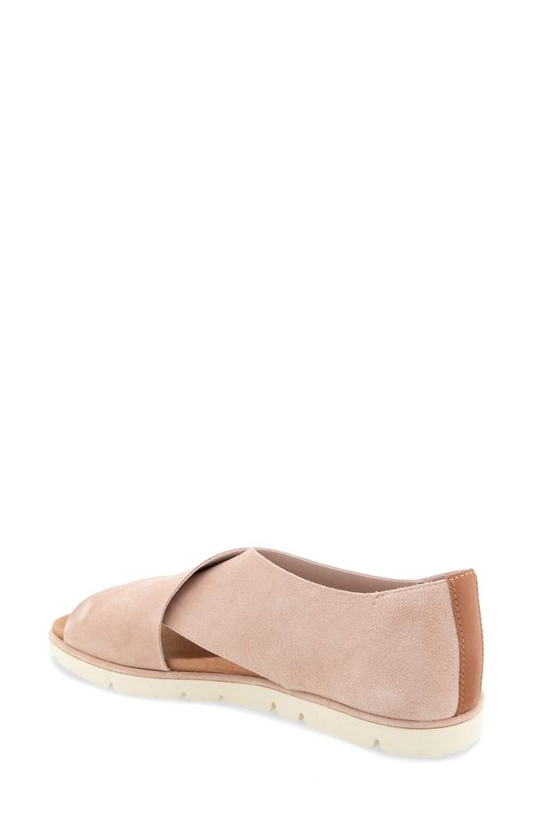 ジェントルソウルズ レディース シューズ サンダル Gentle Souls Leslie Flat Sandalight Pink Suede ピンク