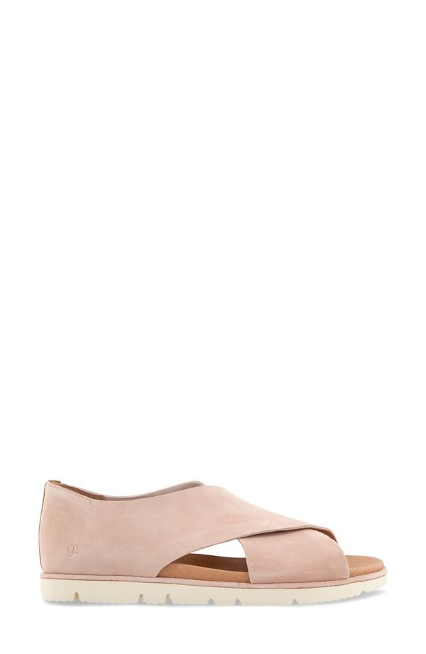 ジェントルソウルズ レディース シューズ サンダル Gentle Souls Leslie Flat Sandalight Pink Suede ピンク