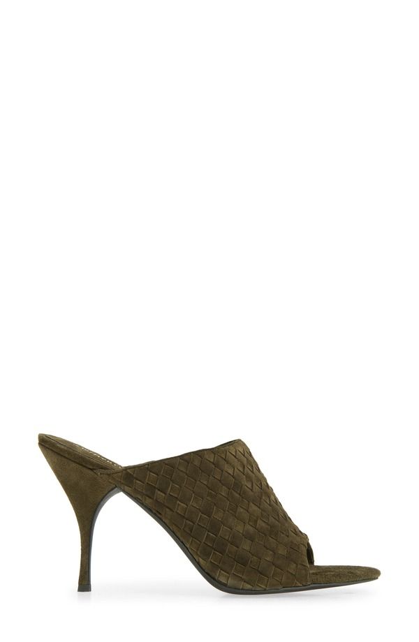 ジェフリー キャンベル レディース シューズ サンダル Jeffrey Campbell Bonsoir Slide Sandal Olive Suede オリーブ