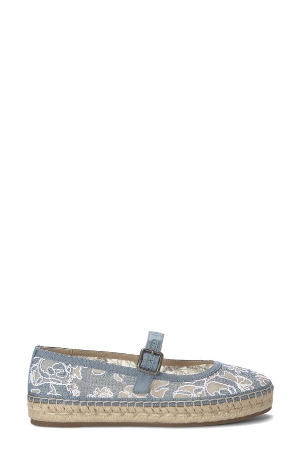 ラッキーブランド レディース シューズ サンダル Lucky Brand Orlyna Espadrille Mary Jane Flat Blue Bone Light Grey グレー