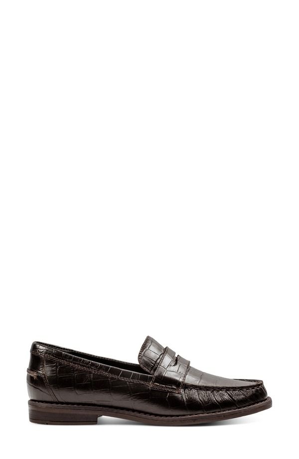 ロックポート レディース シューズ スリッポン・ローファー Rockport Weslin Loafer Wide Width Available Dark Brown ブラウン