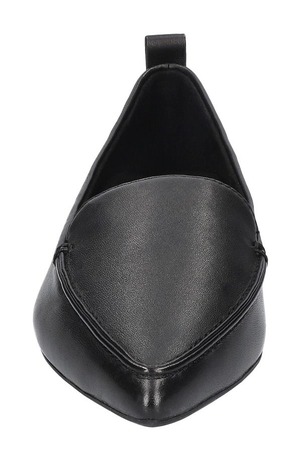 ベラヴィータ レディース シューズ スリッポン・ローファー Bella Vitalessi Pointed Toe Loafer Black Leather ブラック