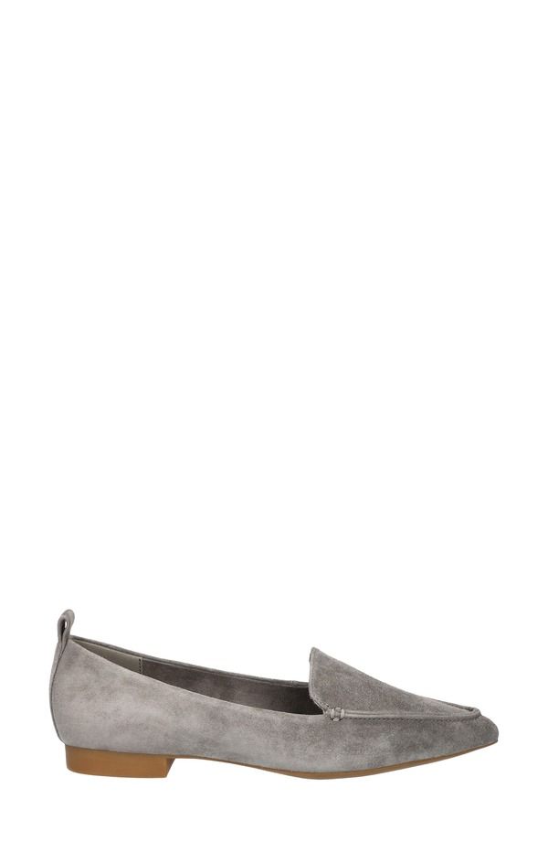 ベラヴィータ レディース シューズ スリッポン・ローファー Bella Vitalessi Pointed Toe Loafer Grey Suede Leather グレー