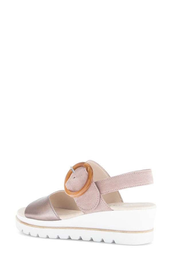 ガボール レディース シューズ サンダル Gabor Quarter Strap Wedge Sandal Dark Rose ガボール レディース シューズ サンダル Gabor Quarter Strap Wedge Sandal Dark Rose