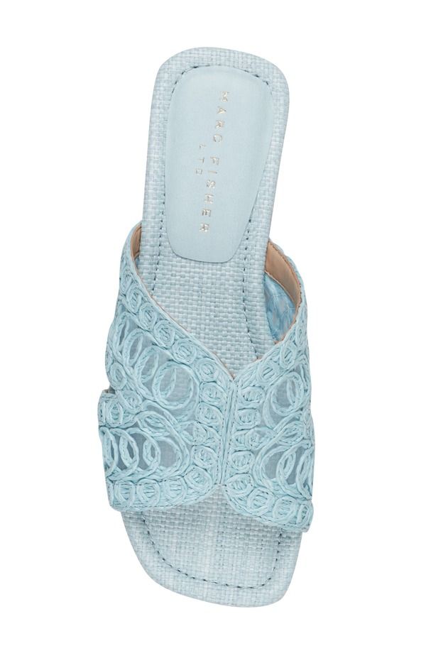 マーク・フィッシャー レディース シューズ サンダル Marc Fisher LTD Nalany Slide Sandalight Blue ブルー