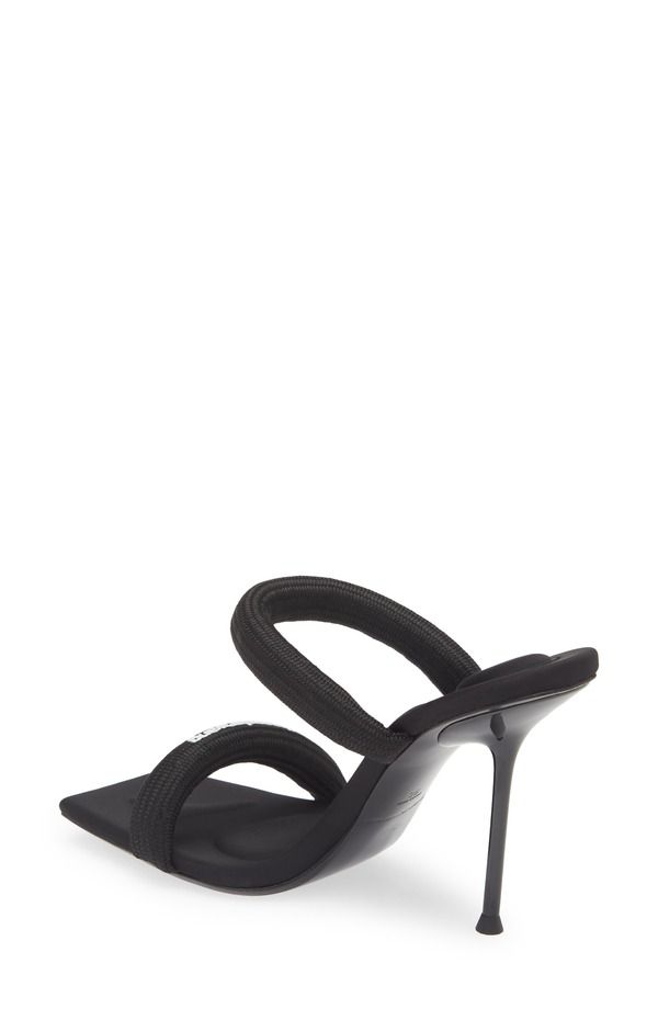アレキサンダーワン レディース シューズ サンダル Alexander Wang Julie Padded Slide Sandal Black ブラック
