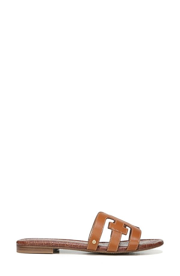 サムエデルマン レディース シューズ サンダル カットアウト Sam Edelman Bay Cutout Slide Sandal Wide Width Available Saddle