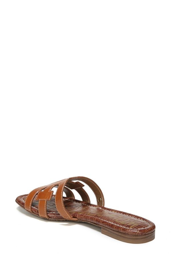 サムエデルマン レディース シューズ サンダル カットアウト Sam Edelman Bay Cutout Slide Sandal Wide Width Available Saddle