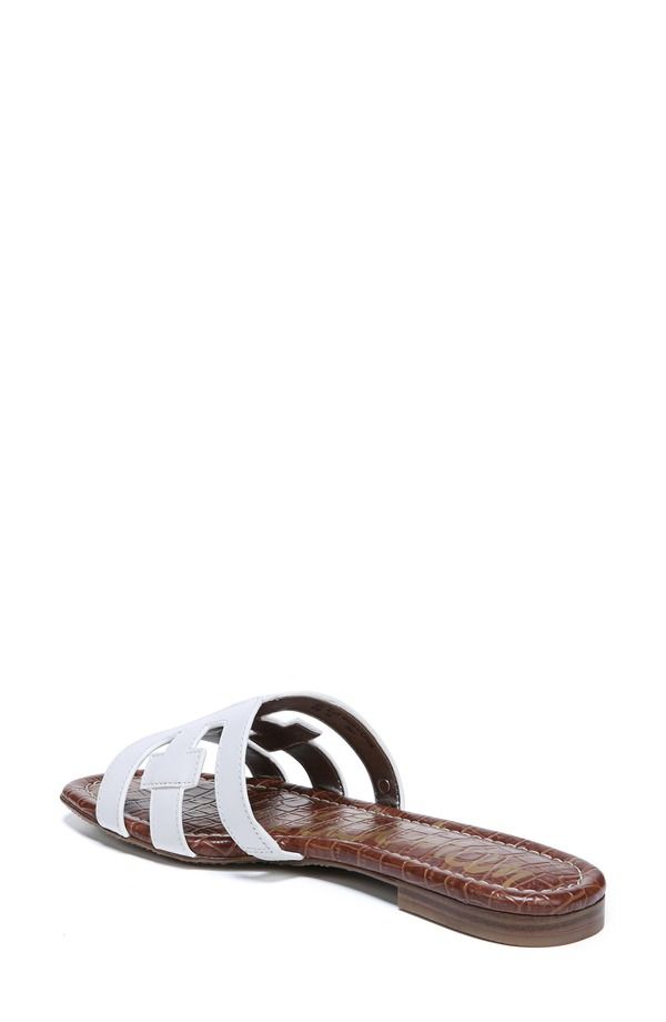 サムエデルマン レディース シューズ サンダル カットアウト Sam Edelman Bay Cutout Slide Sandal Wide Width Available White ホワイト サムエデルマン レディース シューズ サンダル カットアウト Sam Edelman Bay Cutout Slide Sandal Wide Width Available White ホワイト