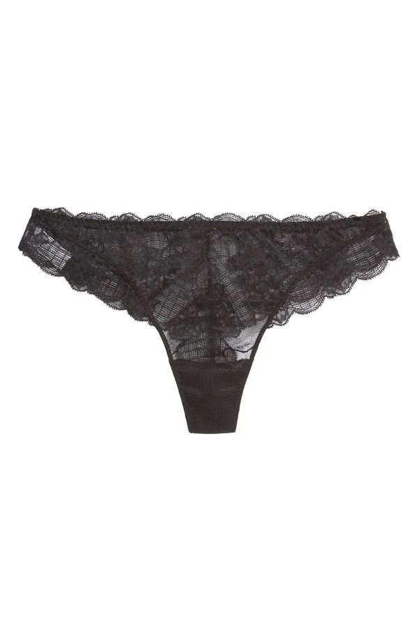 シモーヌペレール レディース アンダーウェア パンツ Simone Perele Reve Tanga Black ブラック