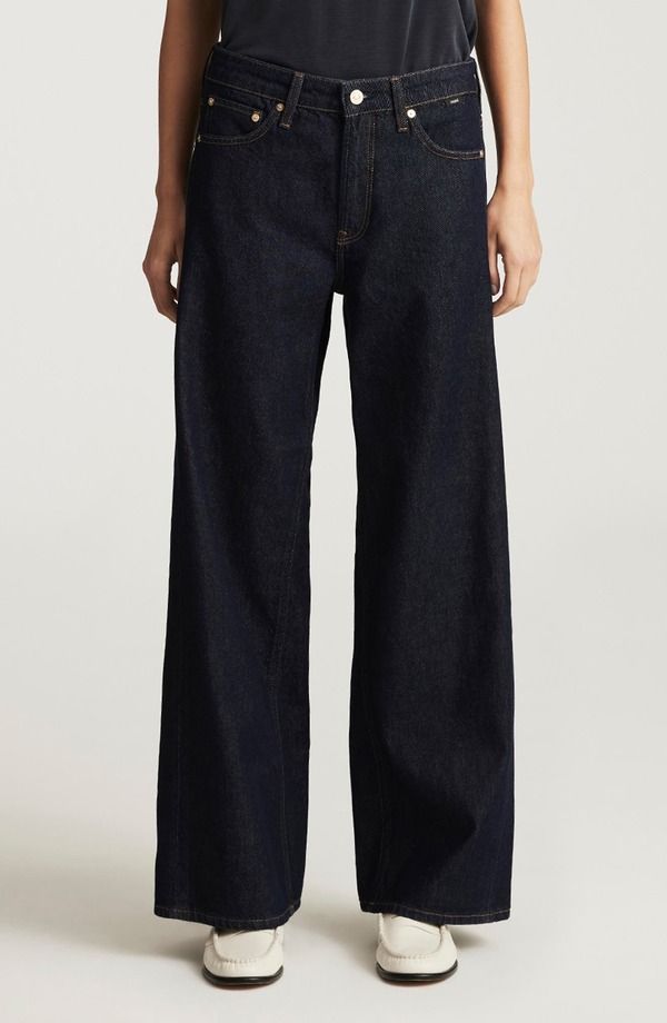 マーヴィ ジーンズ レディース ボトムス デニムパンツ ワイドレッグ ハイウエスト アンクル Mavi Jeansiena High Waist Ankle Wide Leg Jeans Rinse Classic Denim デニム