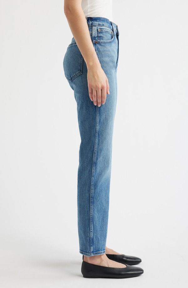 メイドウェル レディース ボトムス デニムパンツ ストレート ジーンズ Madewell The Longline Straight Leg Jeans Pickett Wash メイドウェル レディース ボトムス デニムパンツ ストレート ジーンズ Madewell The Longline Straight Leg Jeans Pickett Wash