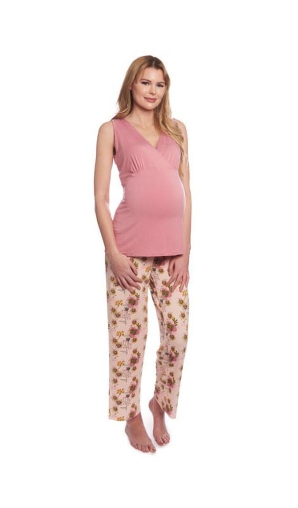 エヴァリーグレー レディース アンダーウェア ナイトウェア マタニティ Everly Grey Analise During After 5Piece MaternityNursing Sleep Set for Mom Baby Camellia エヴァリーグレー レディース アンダーウェア ナイトウェア マタニティ Everly Grey Analise During After 5Piece MaternityNursing Sleep Set for Mom Baby Camellia