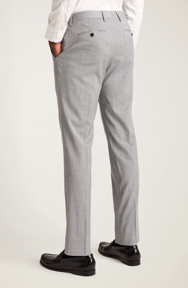 ボノボス メンズ ボトムス カジュアルパンツ ウール Bonobos Jetsetter Stretch Wool Dress Pants Light Grey グレー
