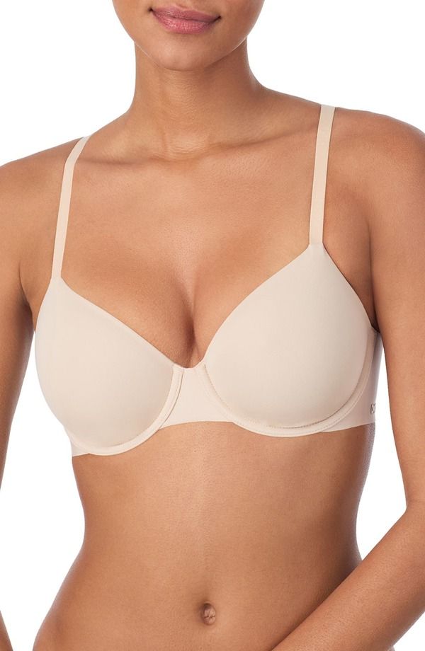 ダナ キャラン ニューヨーク レディース トップス Tシャツ DKNY Active ComfortShirt Bra Cashmerend