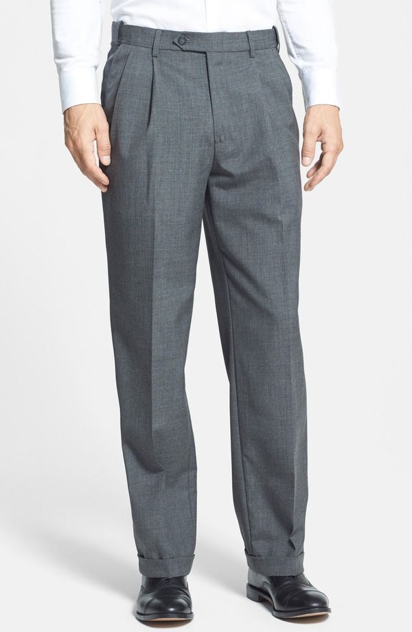 ベール メンズ ボトムス カジュアルパンツ プリーツ Berle Self Sizer Waist Plain Weave Pleated Washable Trousers Medium Grey グレー ベール メンズ ボトムス カジュアルパンツ プリーツ Berle Self Sizer Waist Plain Weave Pleated Washable Trousers Medium Grey グレー