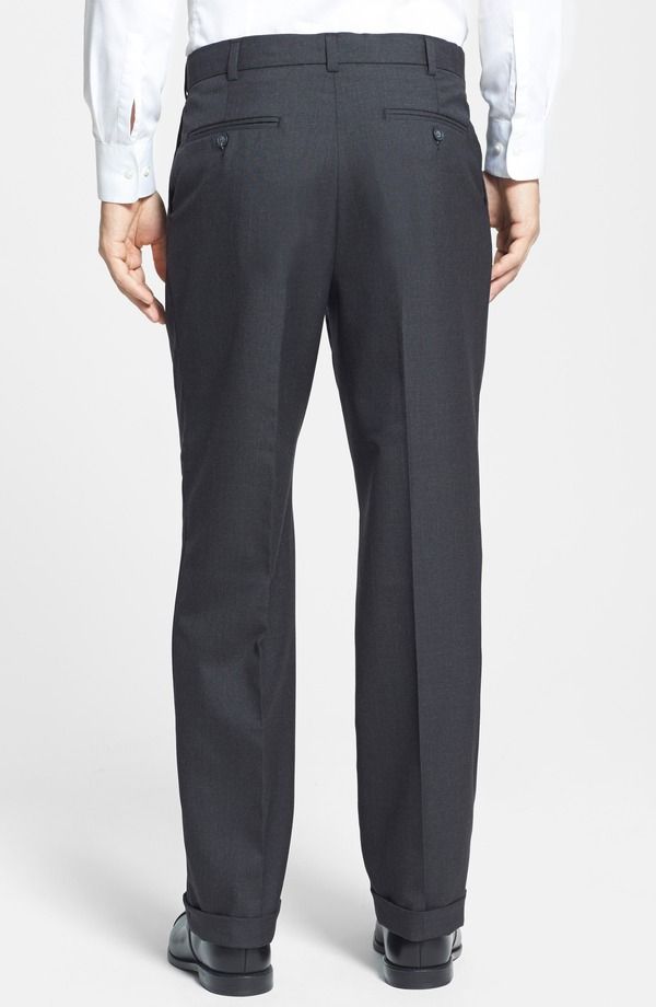 ベール メンズ ボトムス カジュアルパンツ プリーツ Berle Self Sizer Waist Plain Weave Pleated Washable Trousers Charcoal チャコール ベール メンズ ボトムス カジュアルパンツ プリーツ Berle Self Sizer Waist Plain Weave Pleated Washable Trousers Charcoal チャコール