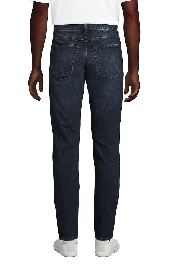 ランズエンド メンズ ボトムス デニムパンツ スリムフィット ジーンズ Lands End Slim Fit Stretch Jeans Washedark Pacific Wash ブラック ランズエンド メンズ ボトムス デニムパンツ スリムフィット ジーンズ Lands End Slim Fit Stretch Jeans Washedark Pacific Wash ブラック