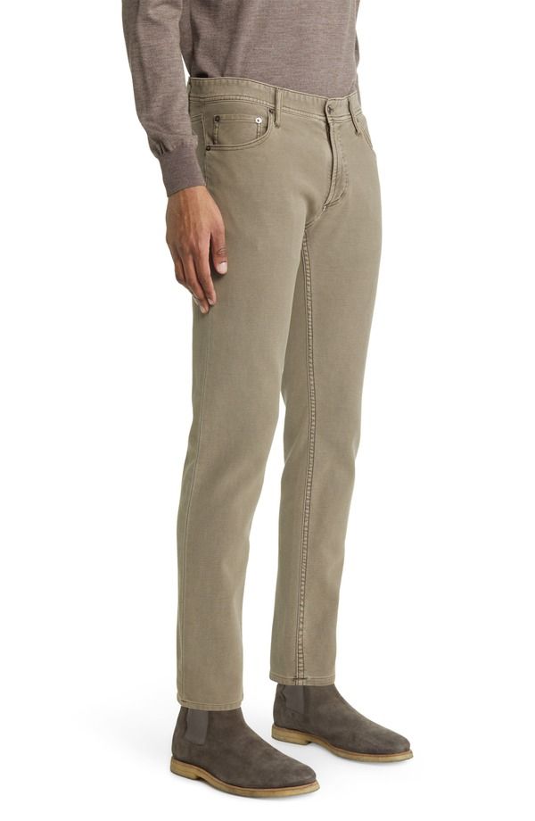 ノーマルブランド メンズ ボトムス カジュアルパンツ パイル The Normal Brand Comforterry FivePocketailored Fit Pants Taupe トープ