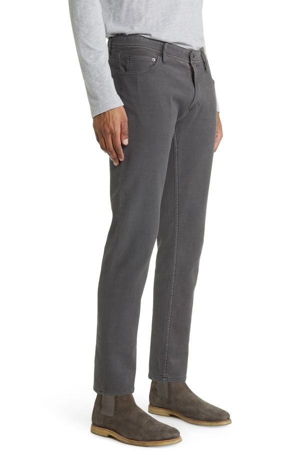 ノーマルブランド メンズ ボトムス カジュアルパンツ パイル The Normal Brand Comforterry FivePocketailored Fit Pantsteel