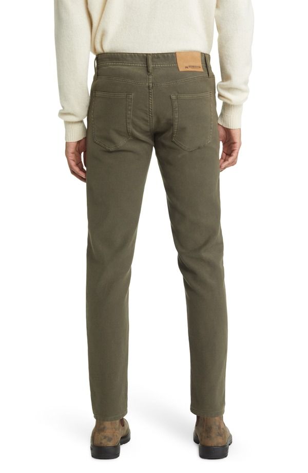 ノーマルブランド メンズ ボトムス カジュアルパンツ パイル The Normal Brand Comforterry FivePocketailored Fit Pants Dusty Olive オリーブ