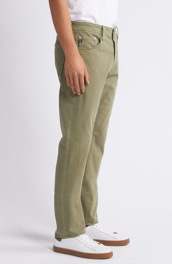 エージー メンズ ボトムス カジュアルパンツ Tシャツ AG Everett Stretch Sateen Slim Straight Pants Green Meadows グリーン エージー メンズ ボトムス カジュアルパンツ Tシャツ AG Everett Stretch Sateen Slim Straight Pants Green Meadows グリーン