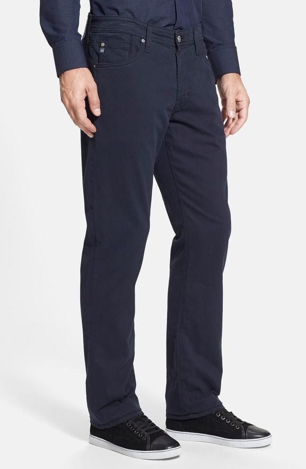 エージー メンズ ボトムス カジュアルパンツ ストレート AGraduate SUD Straight Leg Pants New Navy ネイビー
