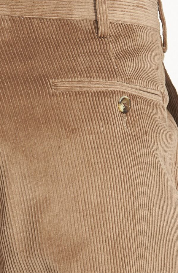 ベール メンズ ボトムス カジュアルパンツ コーデュロイ プリーツ Berle Italian 8Wale Luxury Corduroy Pleated Trousers Tan タン ベール メンズ ボトムス カジュアルパンツ コーデュロイ プリーツ Berle Italian 8Wale Luxury Corduroy Pleated Trousers Tan タン