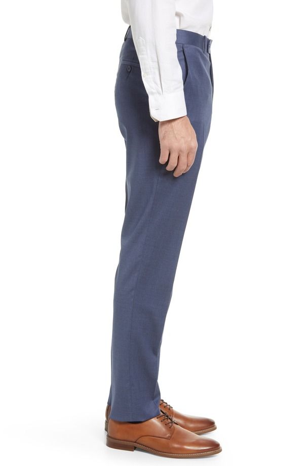ピーター・ミラー メンズ ボトムス カジュアルパンツ ウール Peter Millar Harker Flat Front Stretch Wool Twill Dress Pants Mid Blue ブルー ピーター・ミラー メンズ ボトムス カジュアルパンツ ウール Peter Millar Harker Flat Front Stretch Wool Twill Dress Pants Mid Blue ブルー