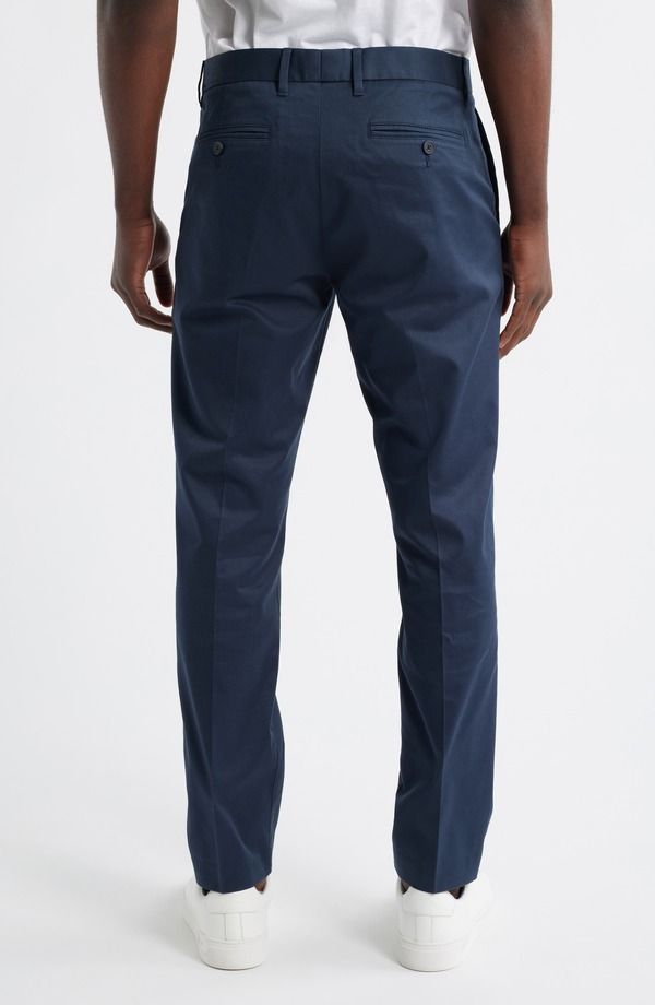 ボノボス メンズ ボトムス カジュアルパンツ スリムフィット Bonobostretch Weekday Warrior Slim Fit Dress Pants Monday Blues