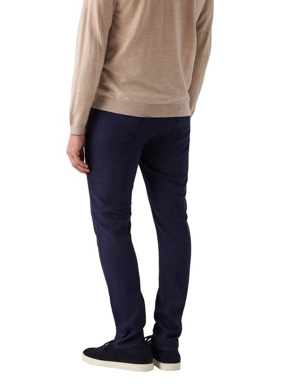 ロバート タルボット メンズ ボトムス カジュアルパンツ Robertalbott Hudson Comfort Stretch 5 Pocket Pant Navy ネイビー
