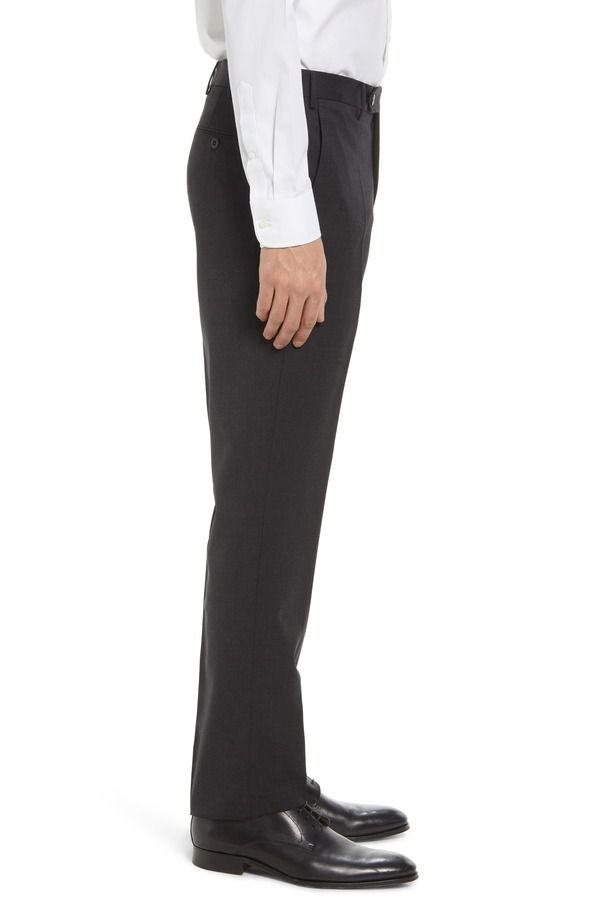 ザネッラ メンズ ボトムス カジュアルパンツ ウール Zanella Parker Stretch Wool Trousers Charcoal チャコール ザネッラ メンズ ボトムス カジュアルパンツ ウール Zanella Parker Stretch Wool Trousers Charcoal チャコール
