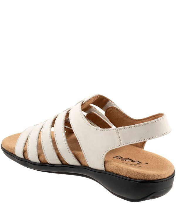 トロッターズ レディース シューズ サンダル Trotters Riki Studs Nubuck Fisherman Sandals White ホワイト トロッターズ レディース シューズ サンダル Trotters Riki Studs Nubuck Fisherman Sandals White ホワイト