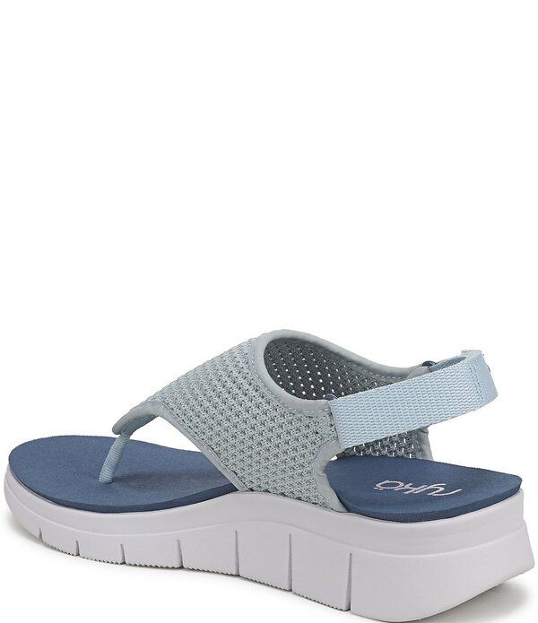 ライカ レディース シューズ サンダル Ryka Womens Epic Thong Slingback Sandals Blue ブルー