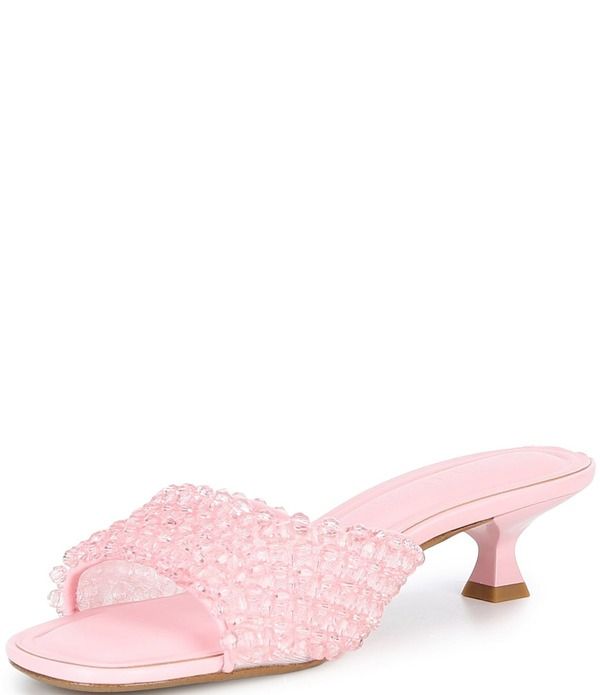ジャンビニ レディース シューズ サンダル Gianni Bini Billeena Beadedresslide Sandalsirena Pink ピンク