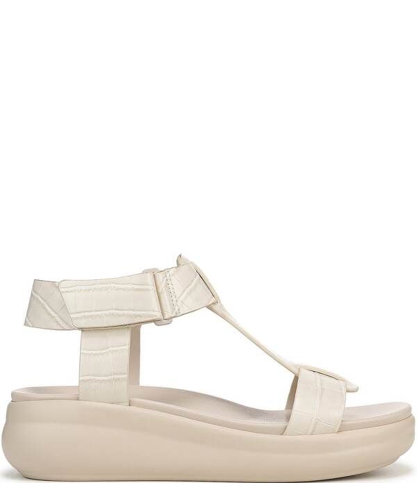 ナチュライザー レディース シューズ サンダル プラットフォーム Naturalizer Cersei Croco Embossed Platform Wedge Sandals Porcelain ナチュライザー レディース シューズ サンダル プラットフォーム Naturalizer Cersei Croco Embossed Platform Wedge Sandals Porcelain