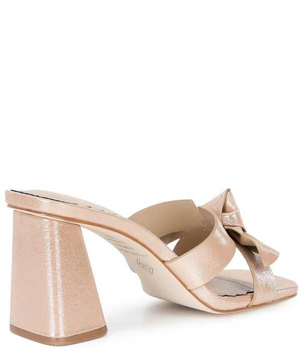 アントニオ メラーニ レディース シューズ サンダル レザー Antonio Melani Mare Shimmer Leather Knotted Bow Detail Dresslide Sandals Rose Gold ゴールド アントニオ メラーニ レディース シューズ サンダル レザー Antonio Melani Mare Shimmer Leather Knotted Bow Detail Dresslide Sandals Rose Gold ゴールド