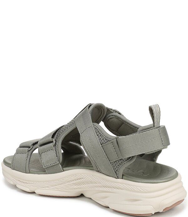 ライカ レディース シューズ サンダル Ryka Womens Devotion Max TStrap Sandals Vetiver Green グリーン