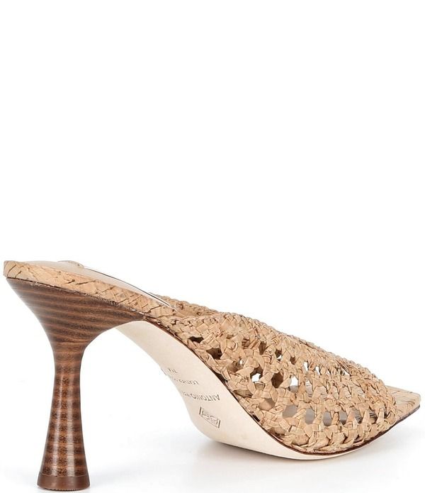 アントニオ メラーニ レディース シューズ サンダル Antonio Melani Evelyne Cork Woven Dresslide Sandals Natural