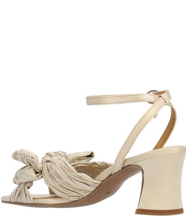 ジェイレニー レディース シューズ サンダル プリーツ サテン アンクル J Renee Olwen Pleated Satin Bow Knot Ankle Strap Sandals Beige ベージュ ジェイレニー レディース シューズ サンダル プリーツ サテン アンクル J Renee Olwen Pleated Satin Bow Knot Ankle Strap Sandals Beige ベージュ