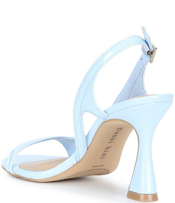 ジャンビニ レディース シューズ サンダル Gianni Bini Hines Patent Slingback Dressandals Hope Blue ブルー