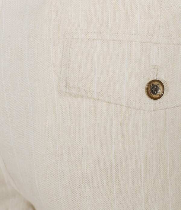 ムラノ メンズ ボトムス カジュアルパンツ リネン Murano Baird McNutt Linen Lucas Gurkha Suit Separates Pants Brown ブラウン ムラノ メンズ ボトムス カジュアルパンツ リネン Murano Baird McNutt Linen Lucas Gurkha Suit Separates Pants Brown ブラウン