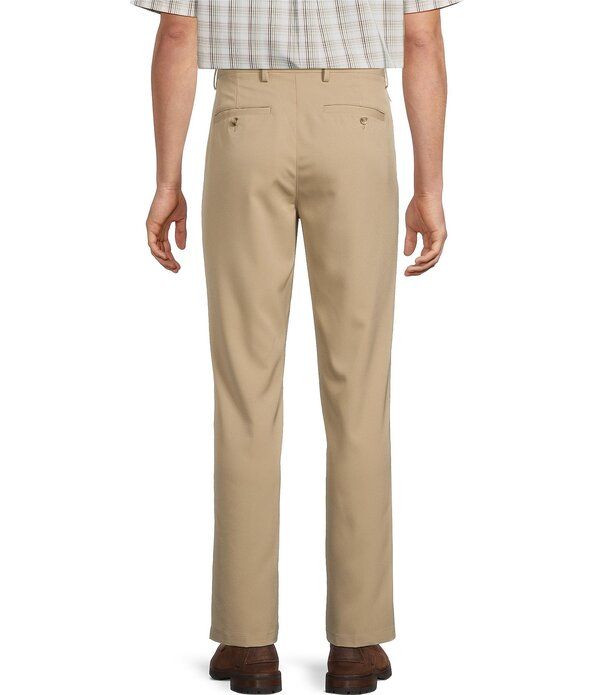 ラウンドトゥリーアンドヨーク メンズ ボトムス カジュアルパンツ トール Roundtree Yorke Big Tall Performance Stewart Flat Front Classic Fit Performance Pants Khaki カ