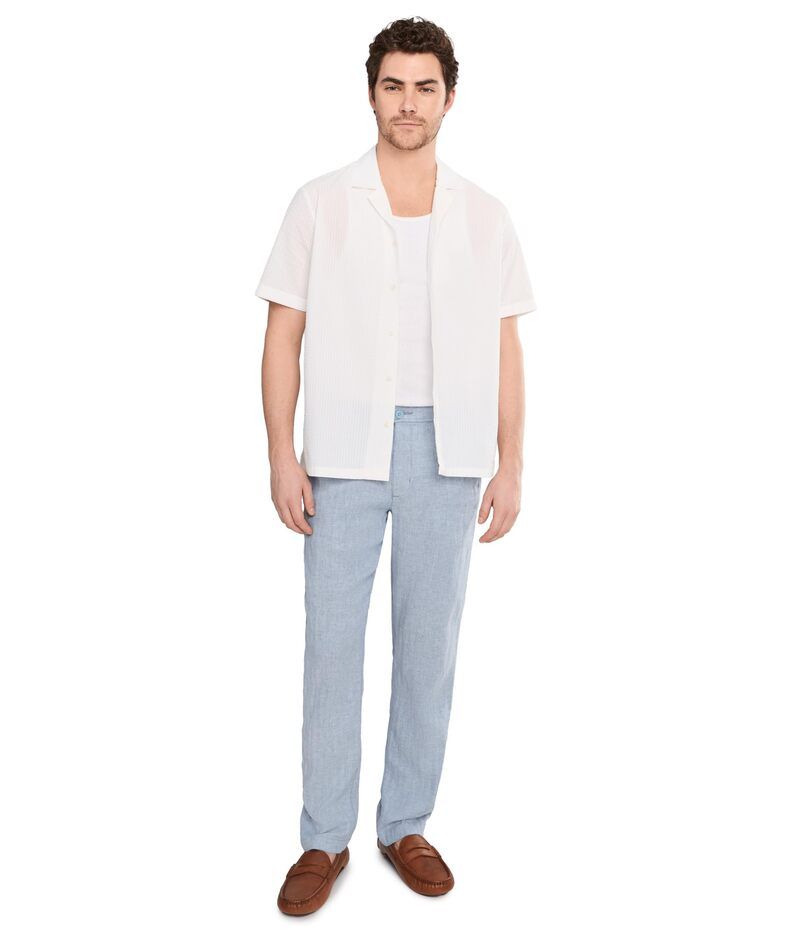 トッミーバハマ メンズ ボトムス カジュアルパンツ リネン Tommy Bahama Beach Coast Linen Full Elastic Pants Ocean City