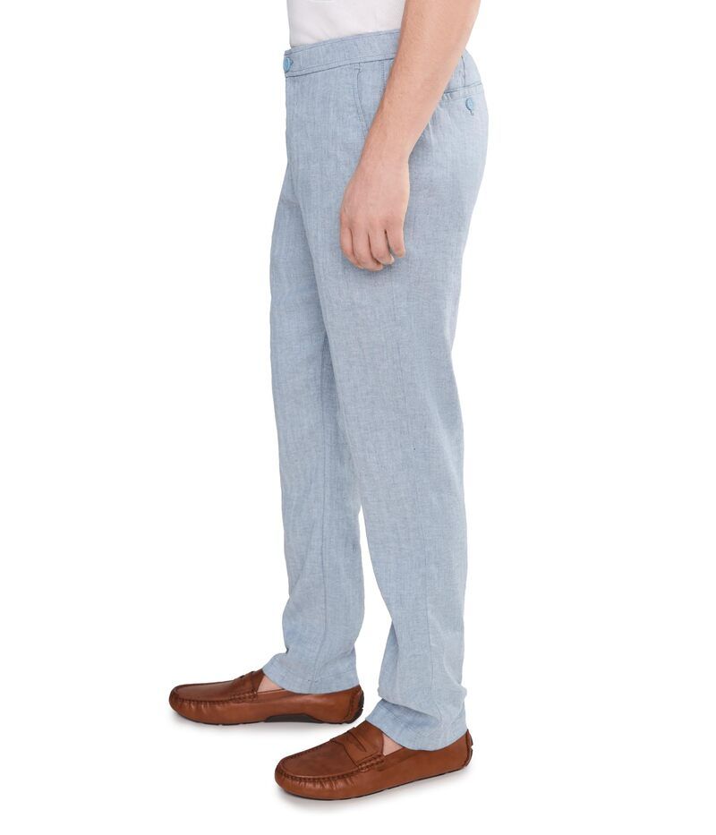トッミーバハマ メンズ ボトムス カジュアルパンツ リネン Tommy Bahama Beach Coast Linen Full Elastic Pants Ocean City
