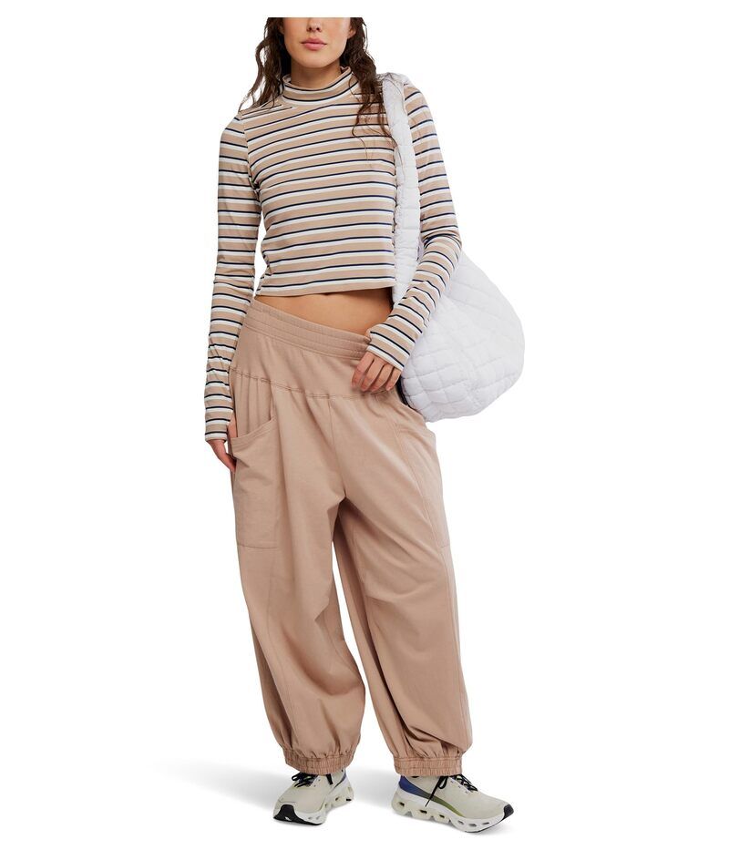 フリーピープル レディース トップス シャツ プリント FP Movement Printed Up In The Air Set SandyNavy Stripe ネイビー