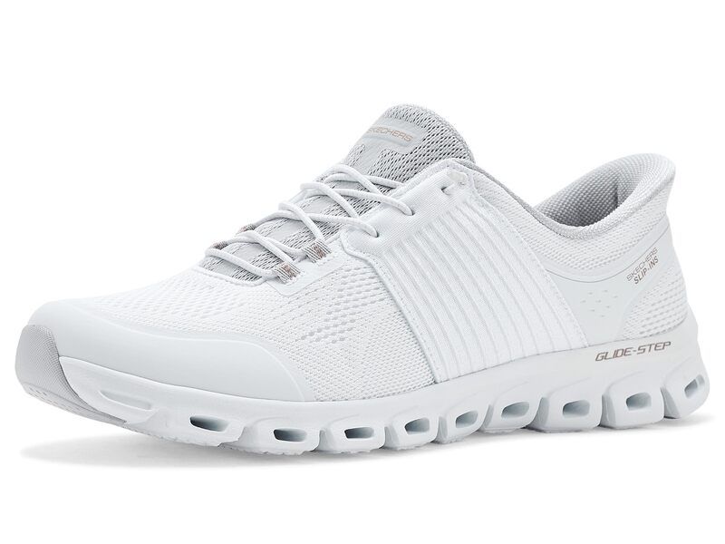 スケッチャーズ レディース シューズ スニーカー SKECHERStargaze Hands Free Slipins WhiteGrey ホワイト