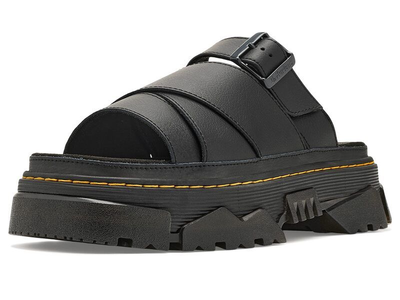 ドクターマーチン レディース シューズ サンダル Dr Martens Mattison Slides Black ブラック