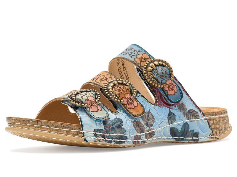 スプリングステップ レディース シューズ サンダル LArtiste by Spring Step Gottahave Blue Multi ブルー